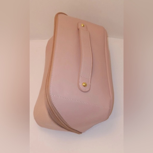 Rose of No Man's Land PINK Large Capacity Cosmetic Makeup Beauty Bag Pockets NWT - Picture 6 of 8